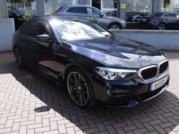 BMW 5-Series Saloon, Petrol Plug-in Hybrid, 2019, Black
