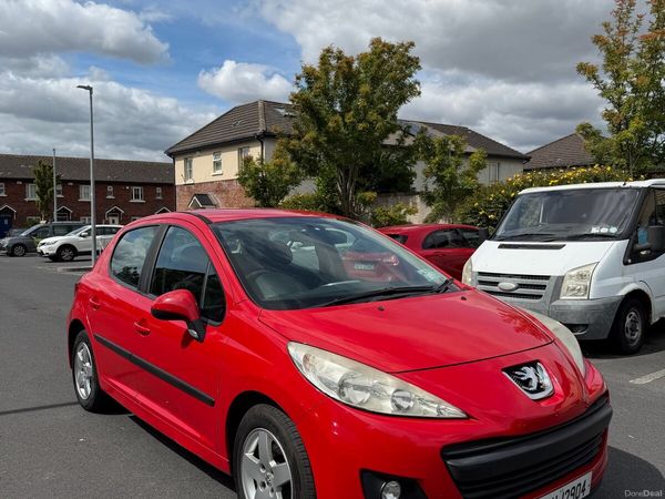 Peugeot 207 Hatchback, Diesel, 2010, Red