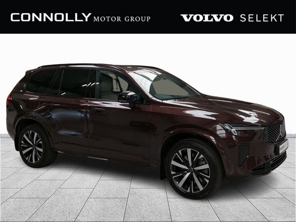 Volvo XC90 SUV, Petrol Plug-in Hybrid, 2026, Red