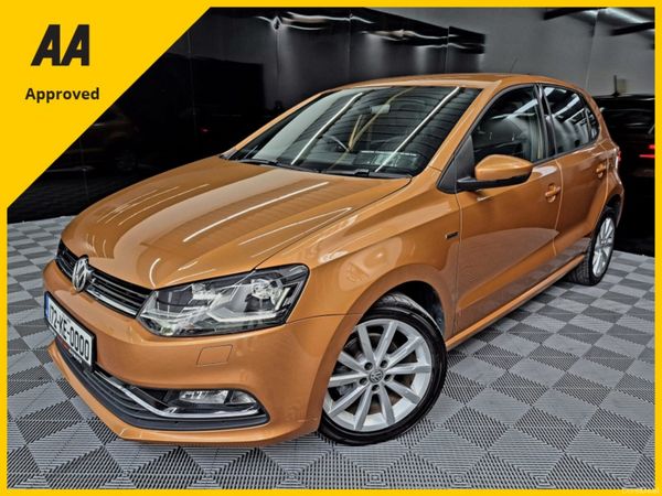 Volkswagen Polo Hatchback, Petrol, 2017, Orange