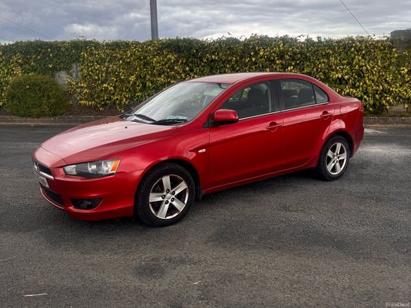 Mitsubishi Lancer Saloon, Petrol, 2010, Red