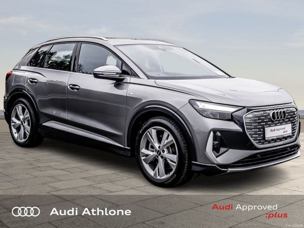 Audi Q4 e-tron SUV, Electric, 2024, Grey