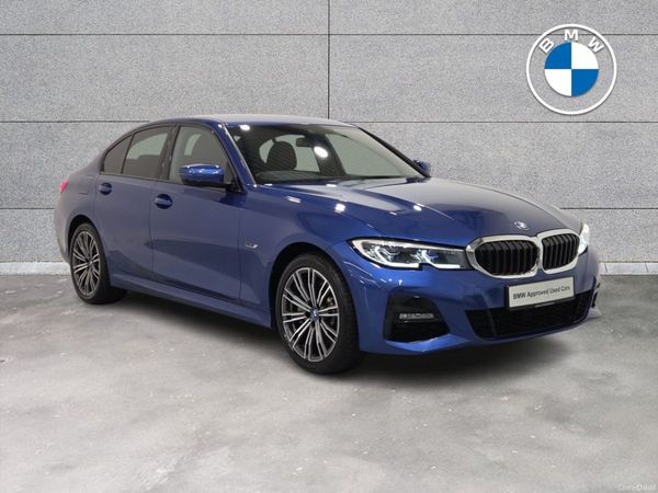 BMW 3-Series Saloon, Petrol Plug-in Hybrid, 2022, Blue
