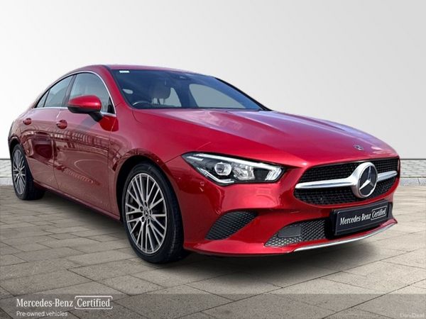 Mercedes-Benz CLA Saloon, Petrol, 2021, Red