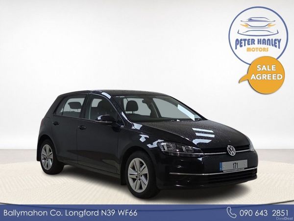 Volkswagen Golf Hatchback, Diesel, 2017, Black