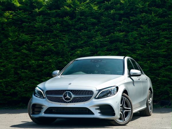 Mercedes-Benz C-Class Saloon, Petrol, 2018, Silver