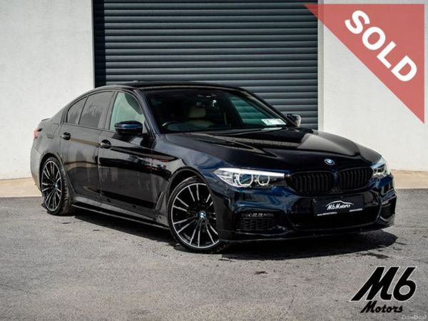 BMW 5-Series Saloon, Diesel, 2019, Black