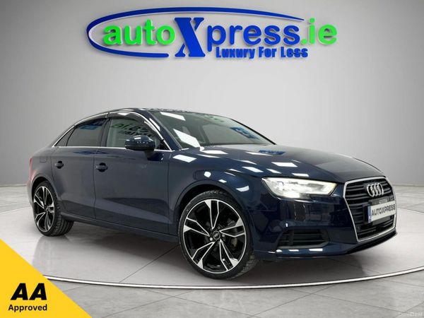Audi A3 Saloon, Petrol, 2017, Blue