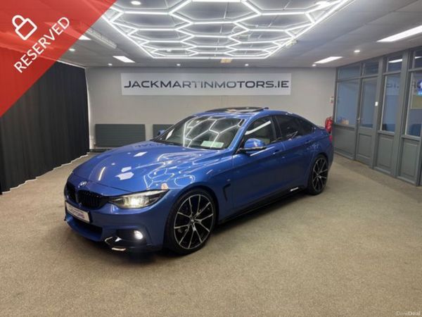 BMW 4-Series Coupe, Diesel, 2017, Blue