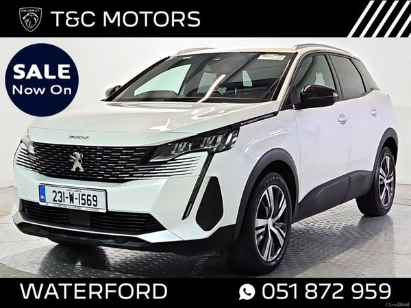 Peugeot 3008 SUV, Petrol, 2023, White