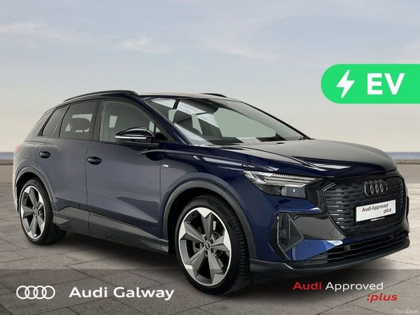 Audi Q4 e-tron SUV, Electric, 2025, Blue
