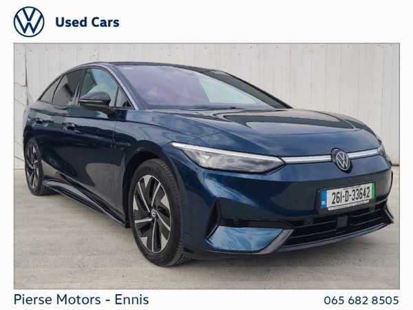 Volkswagen ID.7 Hatchback, Electric, 2026, Blue