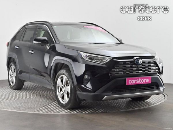 Toyota RAV4 SUV, Petrol Hybrid, 2021, Black