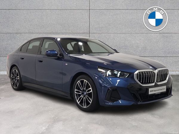 BMW i5 Saloon, Electric, 2024, Blue