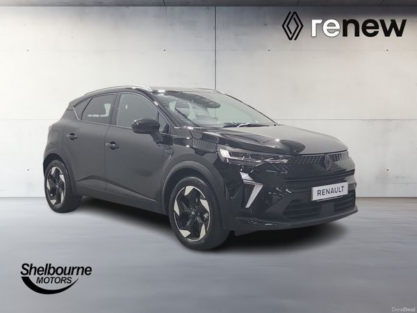 Renault Captur Hatchback, Petrol Hybrid, 2026, Black