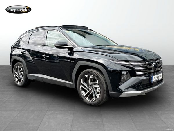 Hyundai Tucson SUV, Petrol Plug-in Hybrid, 2025, Black