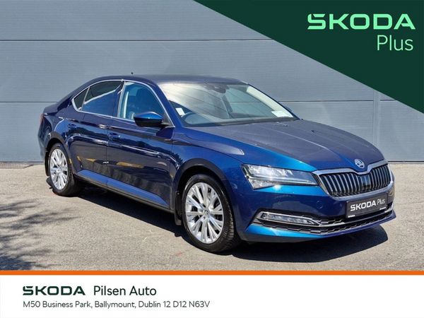 Skoda Superb Saloon, Petrol, 2024, Blue