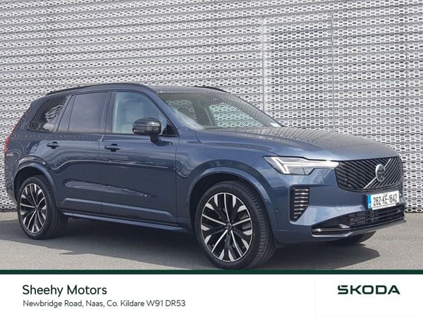 Volvo XC90 SUV, Petrol Plug-in Hybrid, 2026, Blue