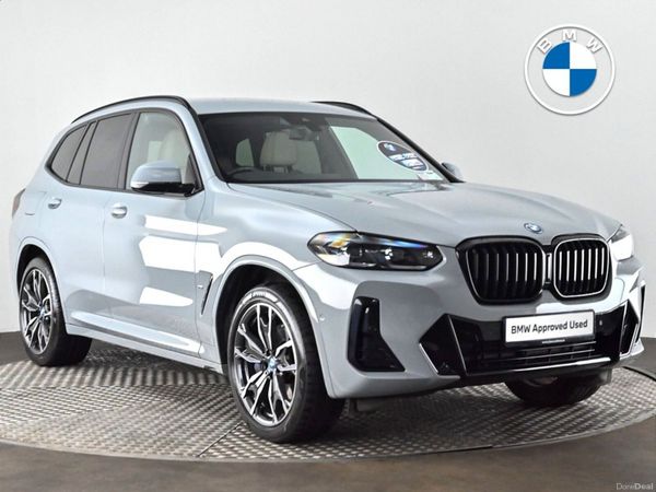BMW X3 SUV, Petrol Plug-in Hybrid, 2024, Grey