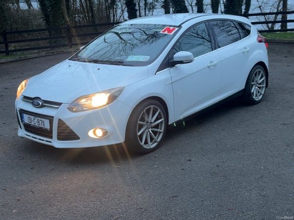 Ford Focus Hatchback, Diesel, 2013, White