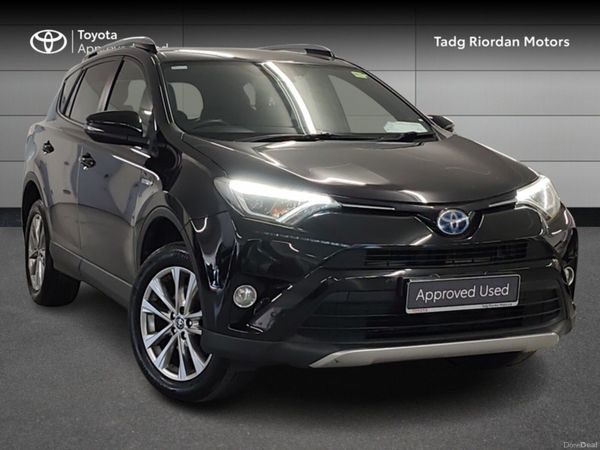 Toyota RAV4 SUV, Petrol Hybrid, 2016, Black