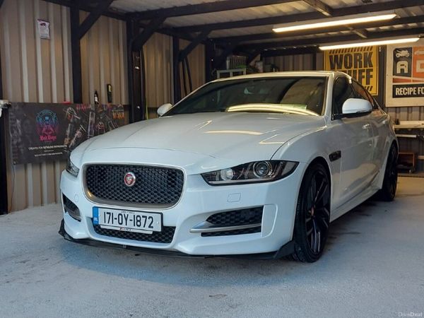 Jaguar XE Saloon, Diesel, 2017, White