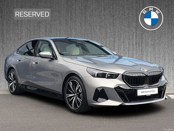 BMW 5-Series Saloon, Petrol Plug-in Hybrid, 2026, Grey