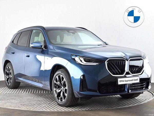 BMW X3 SUV, Diesel Hybrid, 2025, Blue