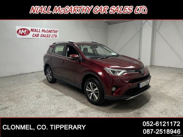 Toyota RAV4 SUV, Diesel, 2017, Red