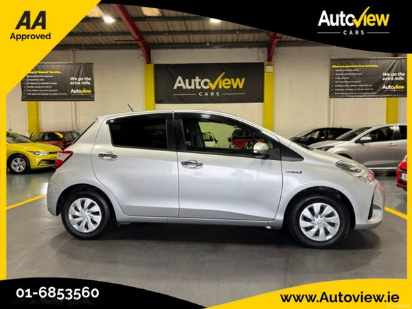 Toyota Vitz Hatchback, Petrol, 2019, Silver
