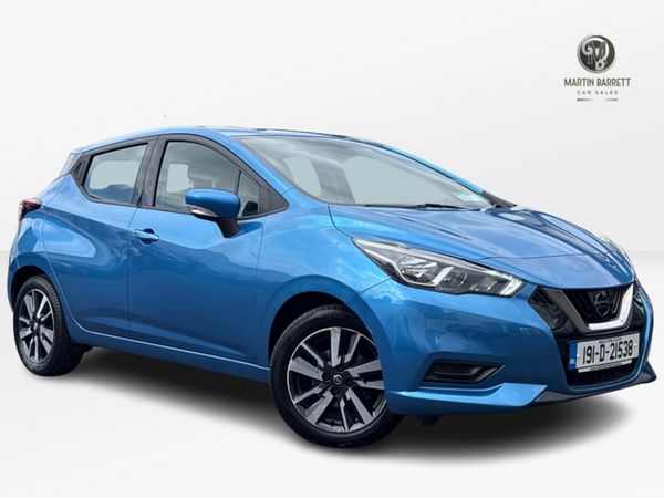 Nissan Micra Hatchback, Petrol, 2019, Blue