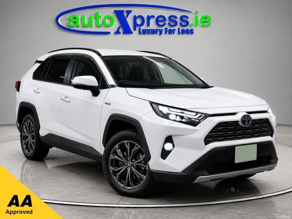 Toyota RAV4 SUV, Petrol Hybrid, 2023, White