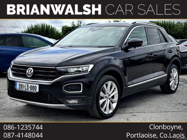 Volkswagen T-Roc SUV, Diesel, 2020, Black