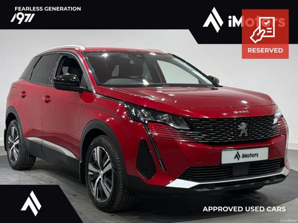 Peugeot 3008 SUV, Diesel, 2022, Red