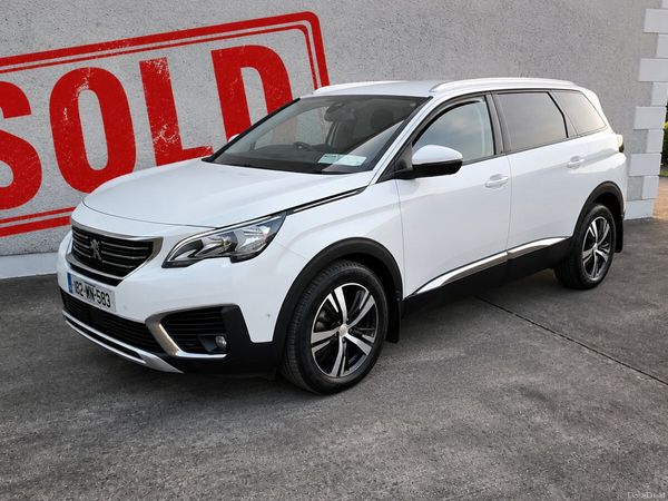 Peugeot 5008 MPV, Diesel, 2018, White