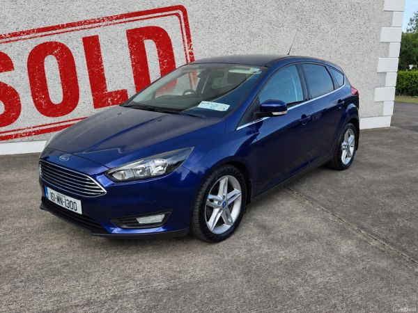 Ford Focus Hatchback, Diesel, 2016, Blue