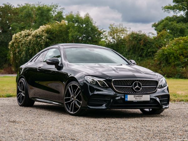 Mercedes-Benz E-Class Coupe, Diesel, 2018, Black