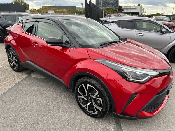 Toyota C-HR Hatchback, Petrol Hybrid, 2020, Red
