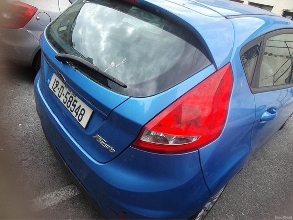 Ford Fiesta Hatchback, Petrol, 2012, Blue