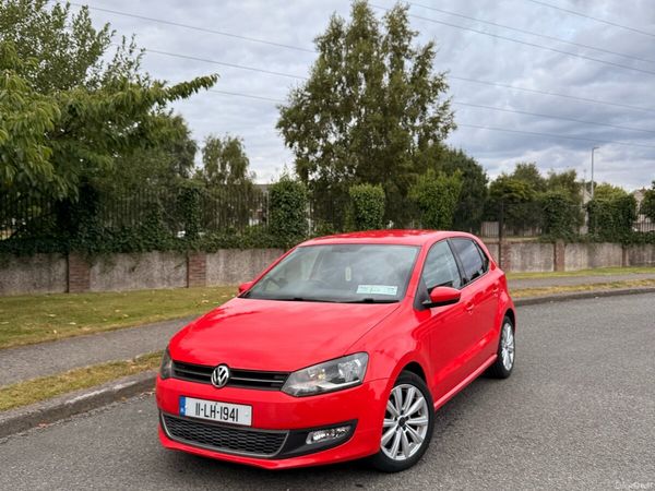 Volkswagen Polo Hatchback, Diesel, 2011, Red