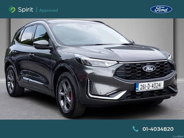 Ford Kuga SUV, Petrol Plug-in Hybrid, 2026, Grey