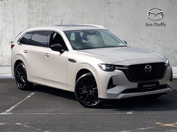 Mazda CX-80 SUV, Petrol Plug-in Hybrid, 2026, Brown