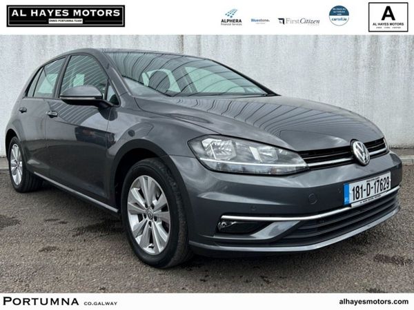 Volkswagen Golf Hatchback, Diesel, 2018, Grey
