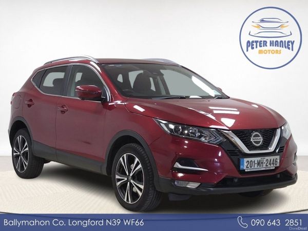 Nissan Qashqai Hatchback, Diesel, 2020, Red