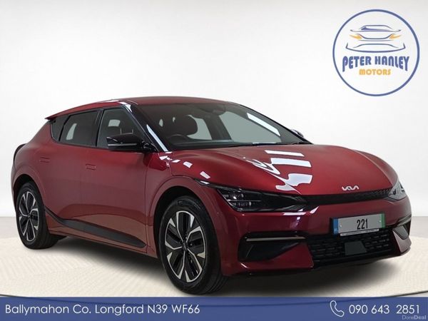 Kia EV6 Hatchback, Electric, 2022, Red