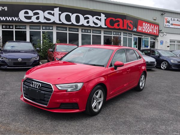 Audi A3 Hatchback, Petrol, 2017, Red