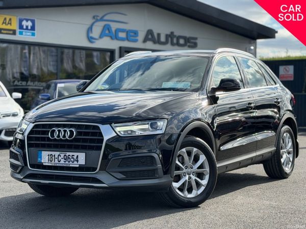 Audi Q3 SUV, Diesel, 2018, Black