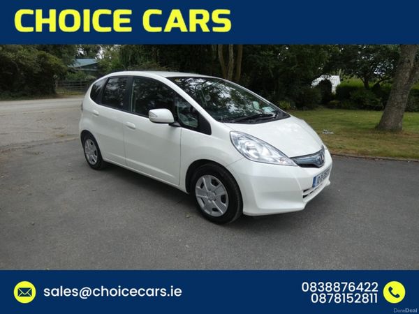 Honda Fit Hatchback, Petrol Hybrid, 2010, White