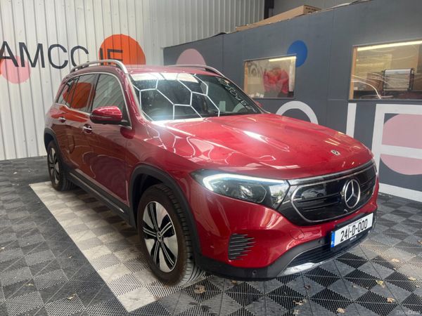 Mercedes-Benz EQB SUV, Electric, 2024, Red