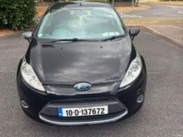 Ford Fiesta Hatchback, Petrol, 2010, Black